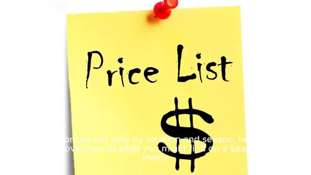 Video thumbnail for seasons 52 menu Price