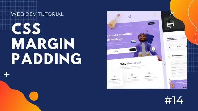 Video thumbnail for Margin and Padding in CSS | Full-Stack Web-Development Course #14