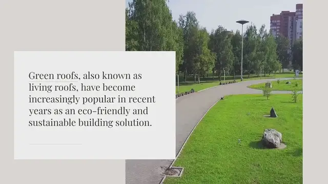 Video thumbnail for What is one disadvantage of a green roof?