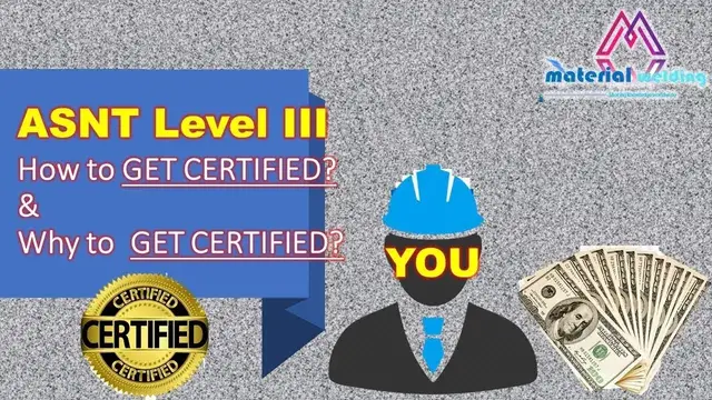 Video thumbnail for How to get ASNT Level III and why to be ASNT Level III