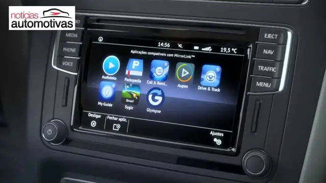 Video thumbnail for Novo sistema App Connect do Volkswagen Fox 2016 - NoticiasAutomotivas.com.br