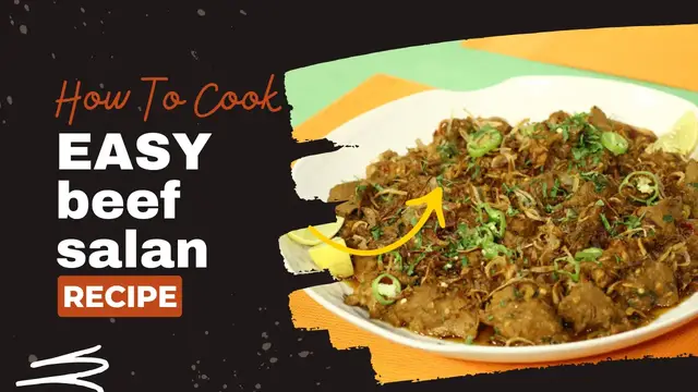 Video thumbnail for beef salan recipe