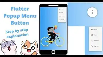 Video thumbnail for How To Customize Flutter Popup Menu Button Widget | Flutter Tutorial 2022 | Flutter Widgets