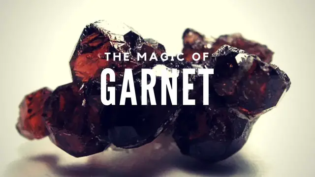 Video thumbnail for The Primordial Fire: Garnet Stone Meaning and Uses -- Crystal Meanings