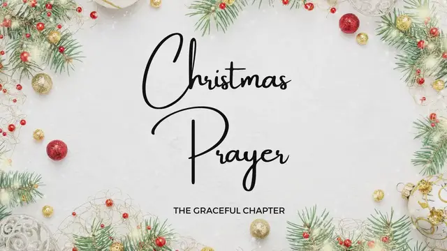 'Video thumbnail for Christmas Prayer'