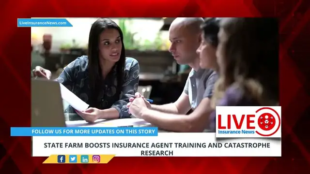 Video thumbnail for State Farm boosts insurance agent training and catastrophe research