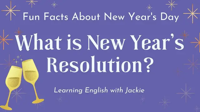 Video thumbnail for What is New Year's Resolution? | Fun Facts About New Year's Day