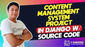 Video thumbnail for Content Management System Project in Django with Source Code | Django Projects with Source Code