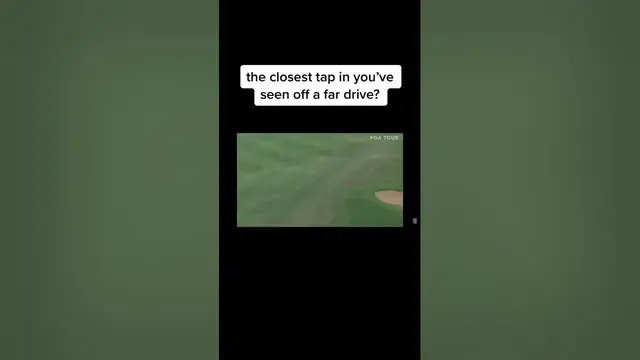 Video thumbnail for Hole in One Near 👀 Miss #shorts #golf #impossible | Dustin Johnson 🤯