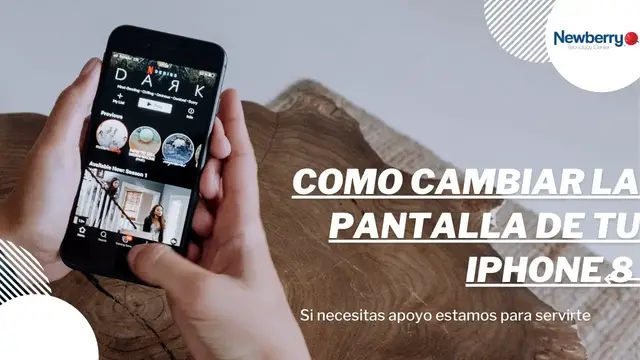 'Video thumbnail for REPARACION IPHONE 8. CAMBIO DE PANTALLA. NEWBERRY SALTILLO'