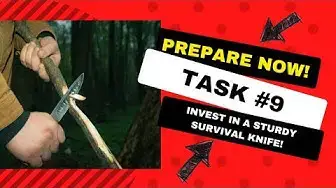 Video thumbnail for Invest In A Sturdy Survival Knife Day 2403 Experimental Homesteader