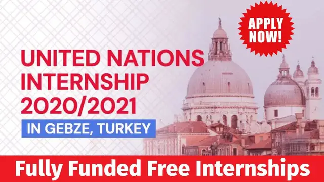 'Video thumbnail for United Nations Internship 2020 - 2021 in Gebze, Turkey | Fully Funded Internship'