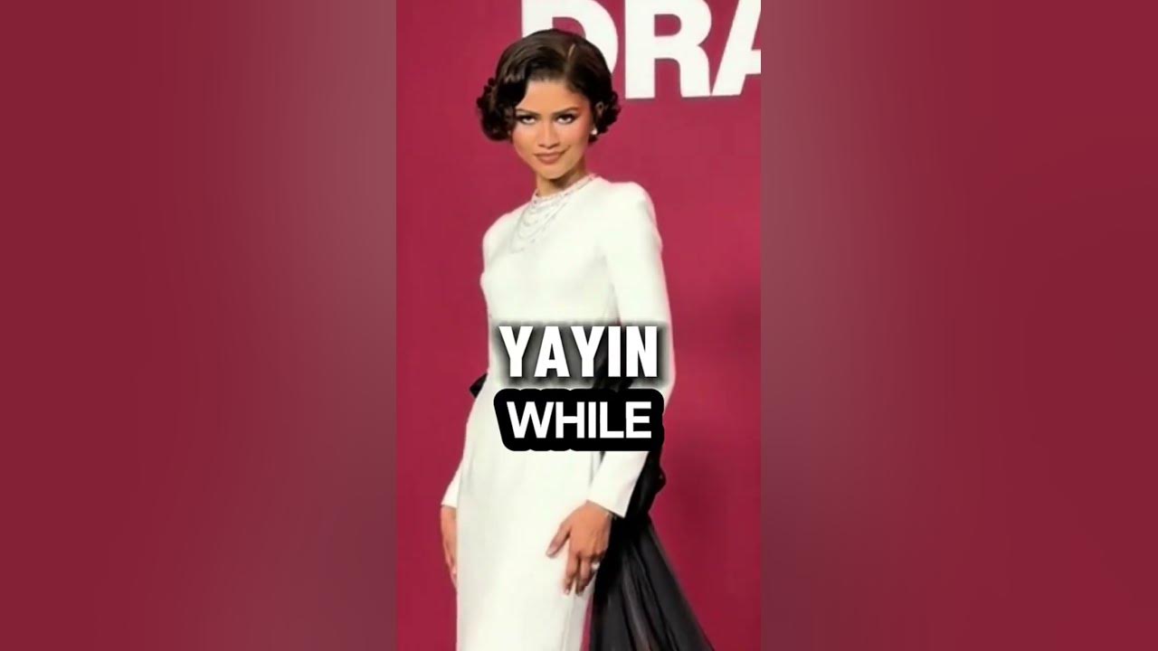 Video thumbnail for Zendaya tana tallata sabon fim ɗinta mai suna “The Drama.”