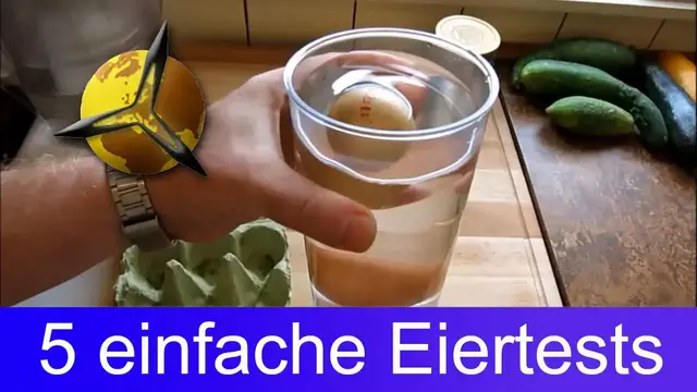 Video thumbnail for 5 Eiertests: Gute & schlechte Eier selbst testen