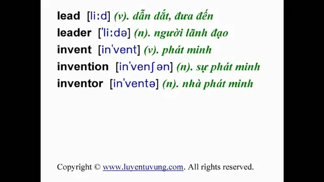 Video thumbnail for Learn English Vocabulary - Grade 8 - Unit 02 - Lesson 02