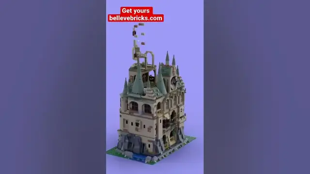 Video thumbnail for LEGO Harry Potter Castle Platform by @Brick Artisan  #harrypotter #lego #legomoc #legocity #hogwarts