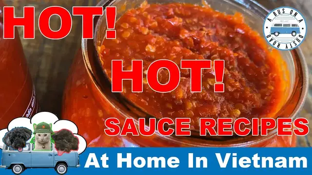 Video thumbnail for Easy Homemade Sriracha Fresh Chili Sauce Recipe