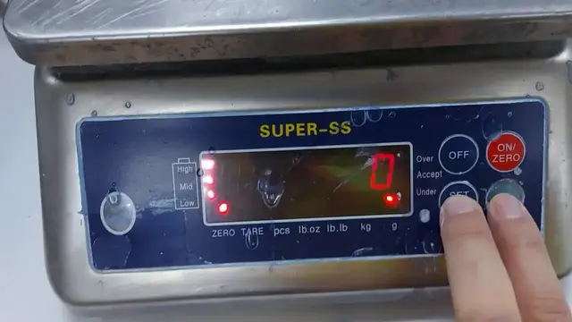 'Video thumbnail for How to access the calibration mode of Super SS Digital Weighing Scale'