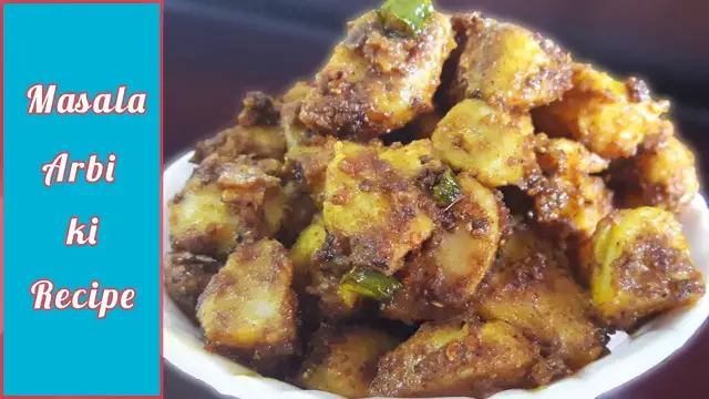 Video thumbnail for Masala Arbi Recipe | Dry Masala Arbi Recipe | How to Make Arbi Masala