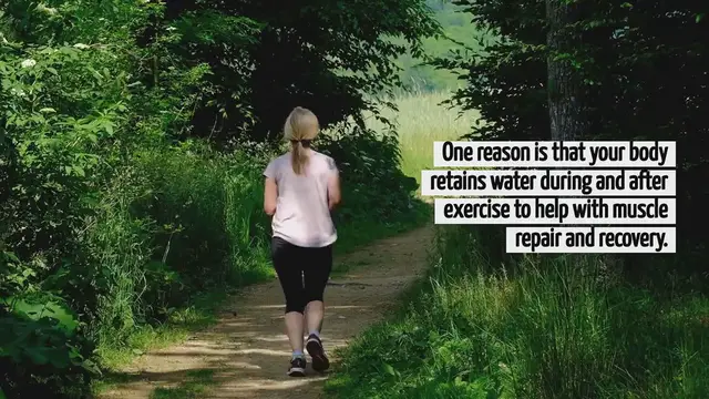 Video thumbnail for Why Do I Weigh More After A Workout