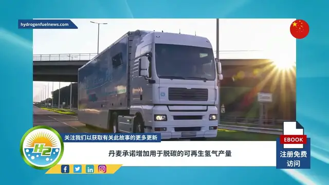 Video thumbnail for [Chinese] Denmark pledges to increase renewable hydrogen production for decarbonization