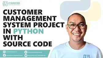 Video thumbnail for Customer Management System Project in Python with Source Code | Python Projects with Source Code