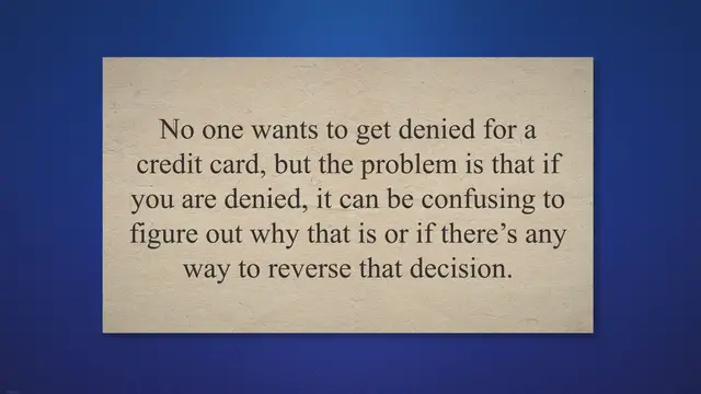 Video thumbnail for How to Get Approved For Any Credit Card 3 Steps