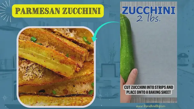 Video thumbnail for Parmesan Zucchini