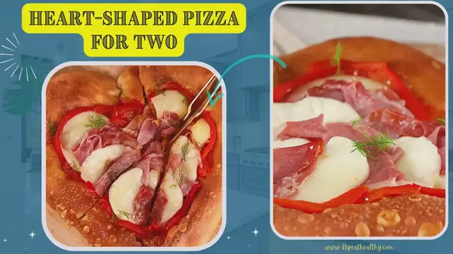Video thumbnail for Heart-Shaped Pizza for Two