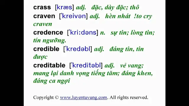Video thumbnail for Essential Words for the TOEFL - Lesson 06