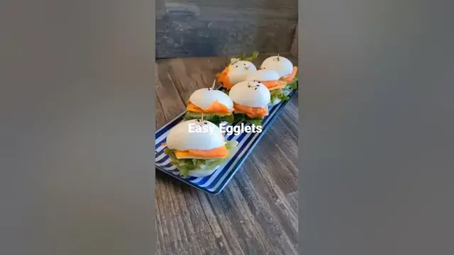 Video thumbnail for These Easy "BLT" Egglets will be the star of Your Next Party #youtubeshorts #eggrecipe #appetizer