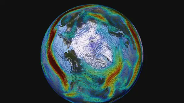 'Video thumbnail for NASA Jet Stream Animation'