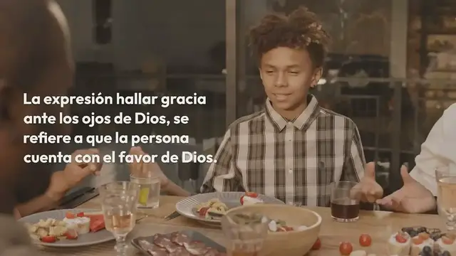 Video thumbnail for Qué significa hallar gracia ante los ojos de Dios
