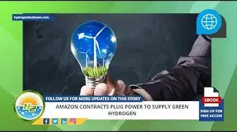 Video thumbnail for German Version - Amazon contracts Plug Power to supply green hydrogen