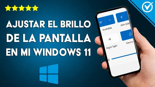 Video thumbnail for ¿Cómo ajustar el brillo de pantalla en mi PC WINDOWS 11? - El método más rápido