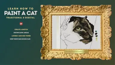 'Video thumbnail for How to Paint a Cat'