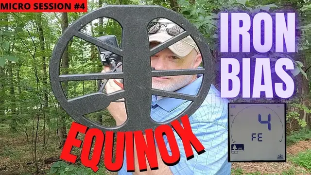 Video thumbnail for Minelab Equinox: Iron Bias Explained