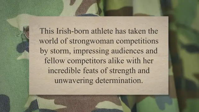 'Video thumbnail for Who is Chloe Brennan Strongwoman?'