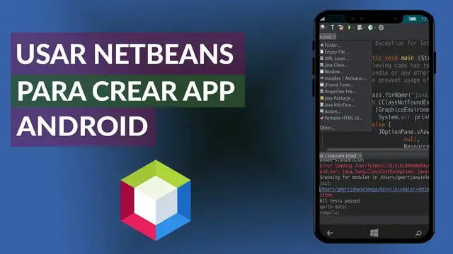 Video thumbnail for Usar NETBEANS para crear App Android - Instalación y configuración
