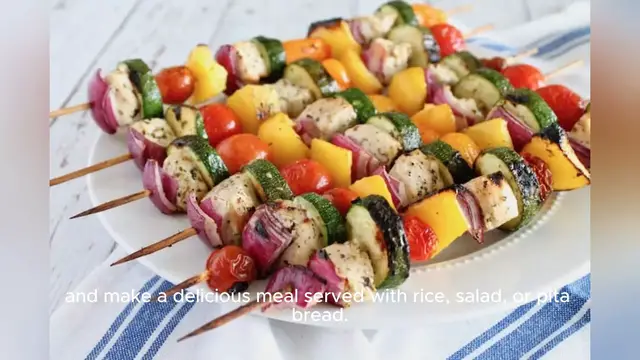 Video thumbnail for chicken kabob recipe