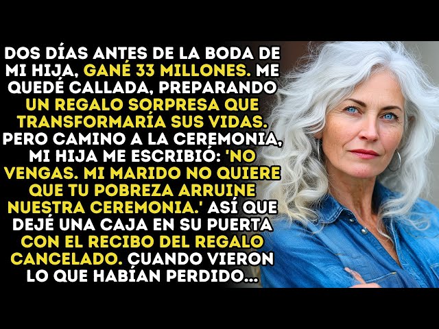 Video thumbnail for Mi Hija Me Escribió: Mamá, No Vengas — Mi Esposo No Te Quiere Aquí. Así Que Hice Una Llamada…