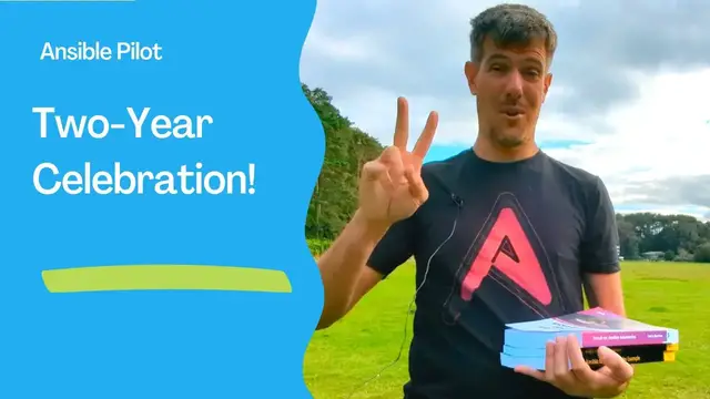 Video thumbnail for Ansible Pilot Two-Year Celebration!
