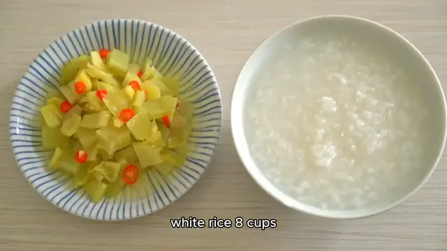 Video thumbnail for rice porridge recipe
