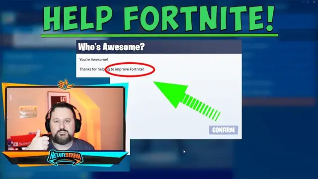 Video thumbnail for Fortnite How To Report a Bug!