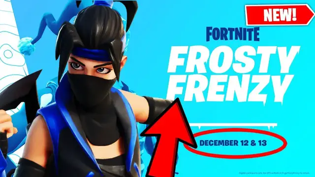 'Video thumbnail for What Time is The Frosty Frenzy Fortnite Tournament FREE SKULLY CLAUS SPRAY!'