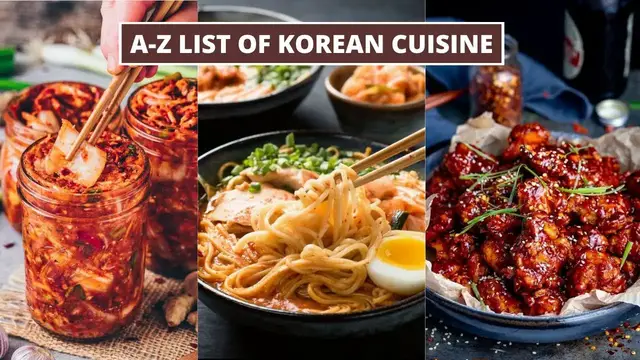 Video thumbnail for A Z of korean Cuisine | Zucchini Fritters,  Army Stew, Black Bean Noodles and more