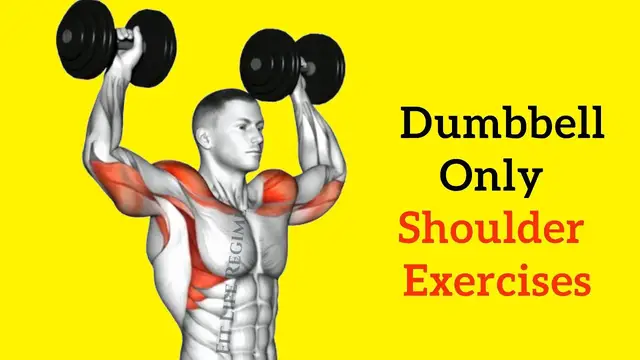 Video thumbnail for 10 Best DUMBBELL SHOULDER EXERCISES You Need For Sculpted Shoulders