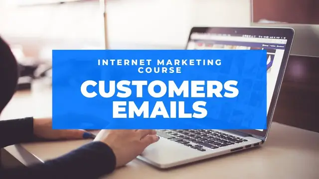 Video thumbnail for Internet Marketing Course | How To Send An Email to Customer | Customer Service Support