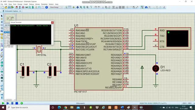 Video thumbnail for UART Communication using PIC Microcontroller