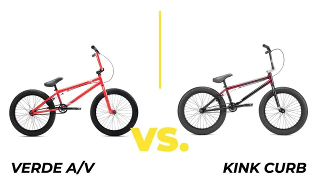 'Video thumbnail for Verde A/V VS. Kink Curb - UNDER $400 BMX BIKES (Comprehensive Comparison)'